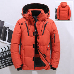 Men’s Windproof Hooded Warm Outdoor Sports Jacket