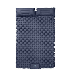 Double Inflatable Camping Sleeping Pad With Pillow