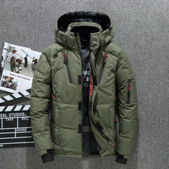 Men’s Windproof Hooded Warm Outdoor Sports Jacket