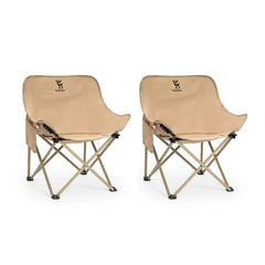 Folding Carbon Steel Camping Chair For All