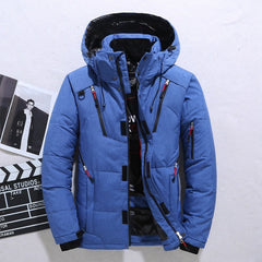 Men’s Windproof Hooded Warm Outdoor Sports Jacket