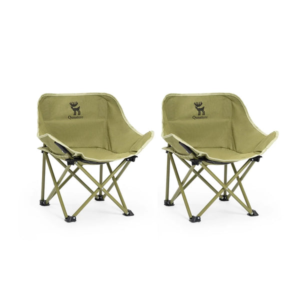 Folding Carbon Steel Camping Chair For All