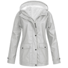 Fleece Hooded Winter Outdoor Mountaineering Jacket
