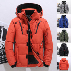 Men’s Windproof Hooded Warm Outdoor Sports Jacket