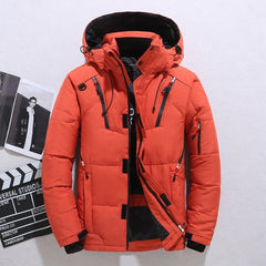 Men’s Windproof Hooded Warm Outdoor Sports Jacket