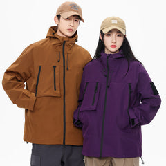 Unisex Couple Matching Outdoor Jackets For Two