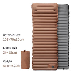 Ultralight Thickened Self-Inflating Camping Sleeping Pad