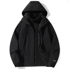 Unisex Three-in-One Detachable Liner Outdoor Jacket