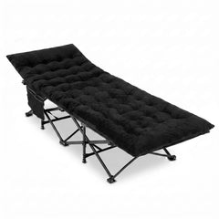 Adult Camping Cot With Padded Mat