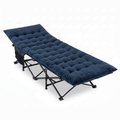 Adult Camping Cot With Padded Mat