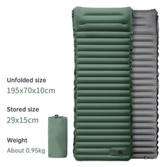 Ultralight Thickened Self-Inflating Camping Sleeping Pad