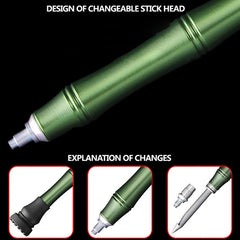 Multifunctional Folding Alpenstock Hiking Walking Stick