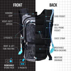 Medium Hydration Pack Outdoor Hiking Backpack