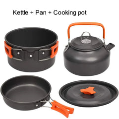 Lightweight Aluminum Outdoor Camping Cooking Set