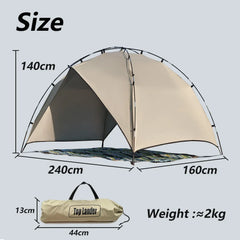 Lightweight Waterproof 2-4 Person Camping Tent