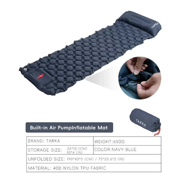 Inflatable Self-Inflating Camping Sleeping Pad