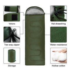 Ultralight Waterproof Four-Season Envelope Sleeping Bag