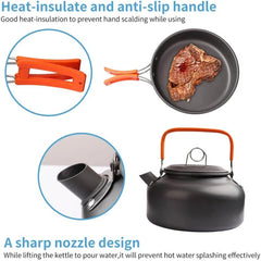 Lightweight Aluminum Outdoor Camping Cooking Set