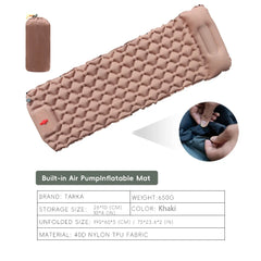 Inflatable Self-Inflating Camping Sleeping Pad