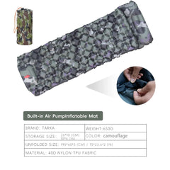 Inflatable Self-Inflating Camping Sleeping Pad