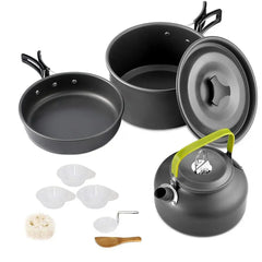 Lightweight Aluminum Outdoor Camping Cooking Set