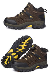 Men’s Waterproof Lightweight Wear-Resistant Hiking Boots
