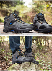 Men’s Waterproof Lightweight Wear-Resistant Hiking Boots
