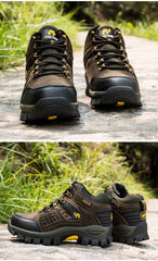 Men’s Waterproof Lightweight Wear-Resistant Hiking Boots