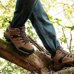 Men’s Waterproof Lightweight Wear-Resistant Hiking Boots