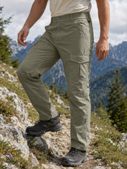 Waterproof Multi-Pocket Velcro Workwear Hiking Pants
