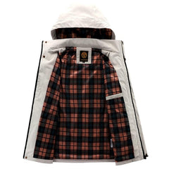 Men’s Waterproof Windproof Hooded Winter Jacket