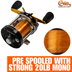 Fishing For Fun Round Baitcaster Fishing Reel