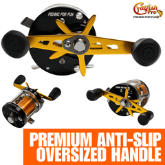 Fishing For Fun Round Baitcaster Fishing Reel