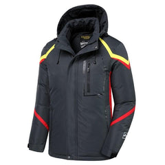 Men’s Blue Waterproof Thick Fleece Ski Jacket