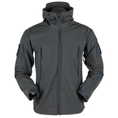 Unisex Camouflage Fleece Hooded Tactical Outdoor Jacket