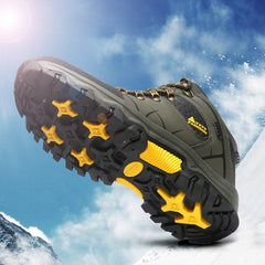 Men’s Warm Water-Resistant Non-Slip Snow Boots