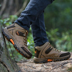 Men’s Warm Water-Resistant Non-Slip Snow Boots