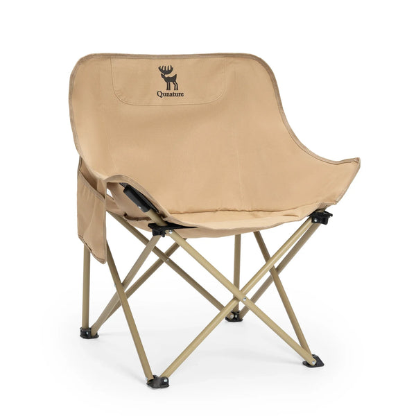 Folding Carbon Steel Camping Chair For All
