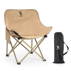 Folding Carbon Steel Camping Chair For All