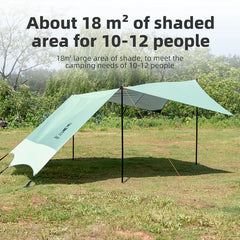 Waterproof UPF50+ Sun Shelter Camping Canopy
